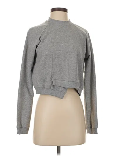 Pre-owned Assorted Brands Sweatshirt In Gray