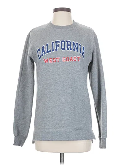 Pre-owned Assorted Brands Sweatshirt In Gray