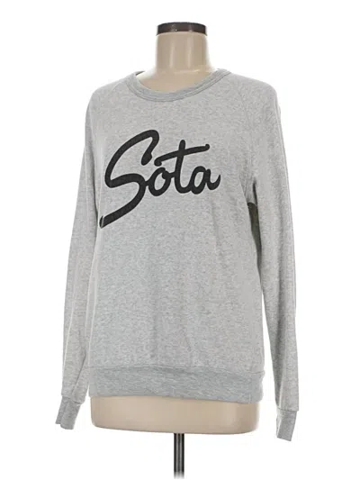 Pre-owned Assorted Brands Sweatshirt In Gray