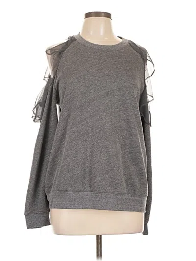 Pre-owned Assorted Brands Sweatshirt In Gray