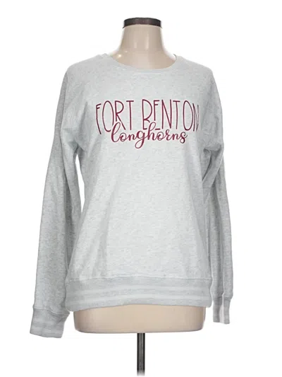 Pre-owned Assorted Brands Sweatshirt In Gray