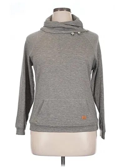 Pre-owned Assorted Brands Sweatshirt In Gray
