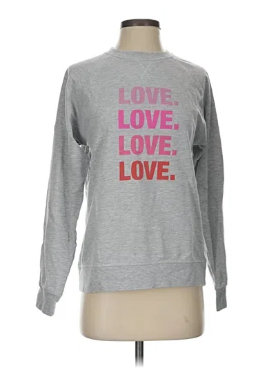 Pre-owned Assorted Brands Sweatshirt In Gray
