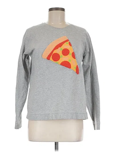 Pre-owned Assorted Brands Sweatshirt In Gray
