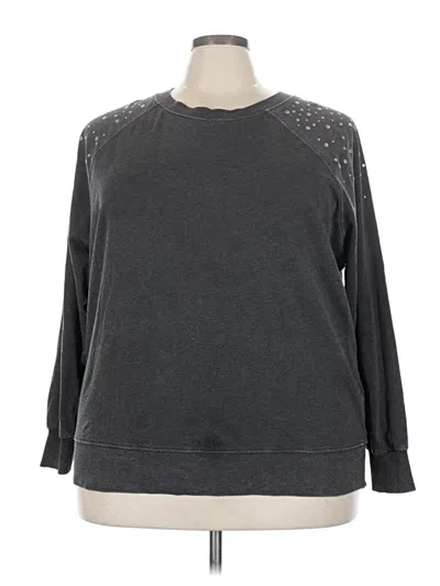 Pre-owned Assorted Brands Sweatshirt In Gray