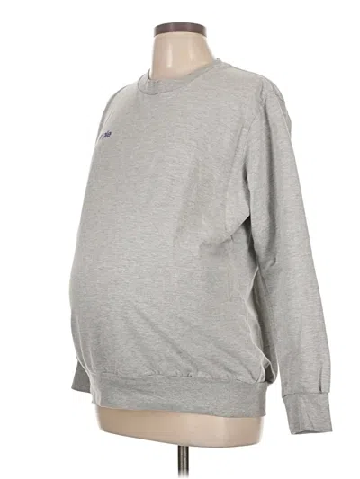 Pre-owned Assorted Brands Sweatshirt In Gray