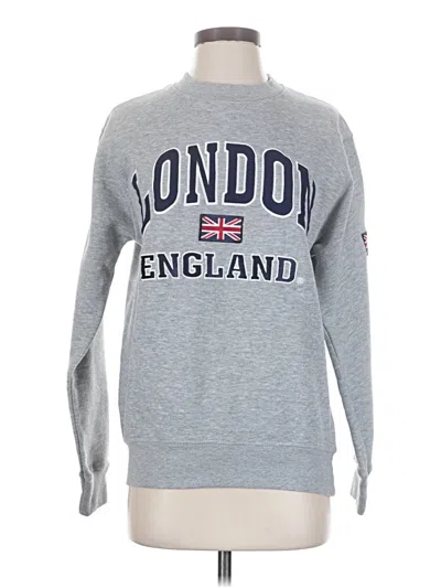 Pre-owned Assorted Brands Sweatshirt In Gray