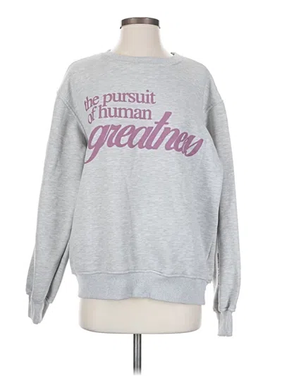 Pre-owned Assorted Brands Sweatshirt In Gray