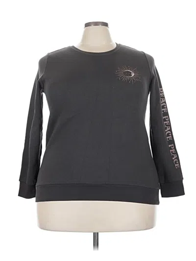 Pre-owned Assorted Brands Sweatshirt In Gray