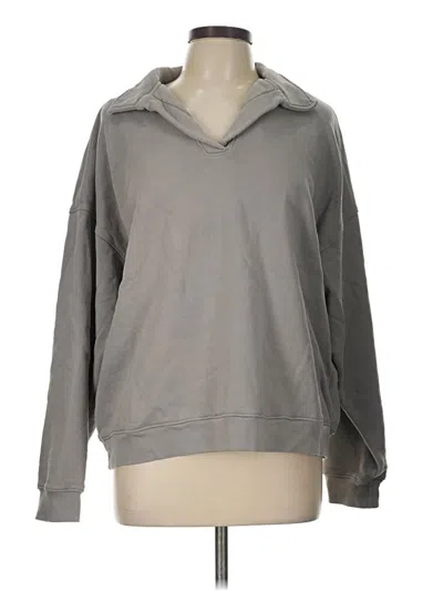 Pre-owned Assorted Brands Sweatshirt In Gray