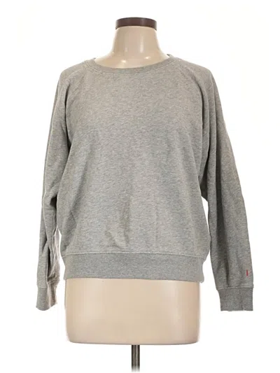 Pre-owned Assorted Brands Sweatshirt In Gray
