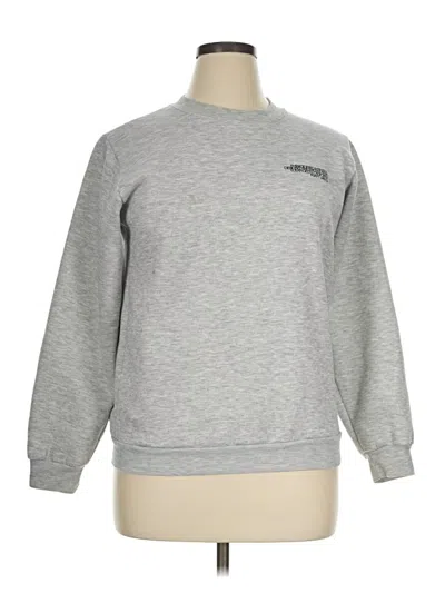 Pre-owned Assorted Brands Sweatshirt In Gray