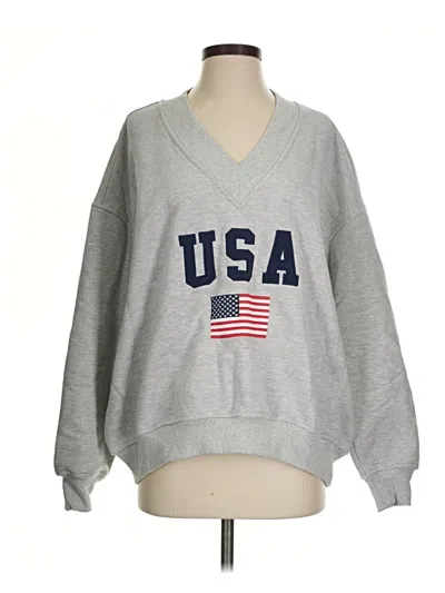 Assorted Brands Sweatshirt In Gray