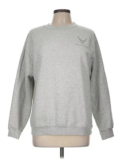 Pre-owned Assorted Brands Sweatshirt In Gray