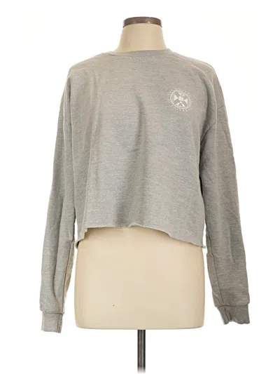 Pre-owned Assorted Brands Sweatshirt In Gray
