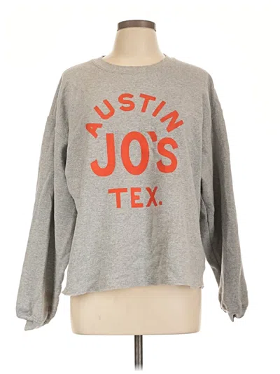 Pre-owned Assorted Brands Sweatshirt In Gray