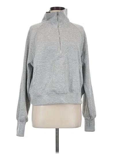 Pre-owned Assorted Brands Sweatshirt In Gray
