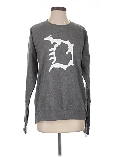 Pre-owned Assorted Brands Sweatshirt In Gray