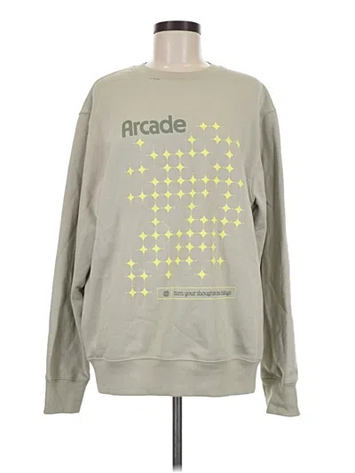 Pre-owned Assorted Brands Sweatshirt In Gray