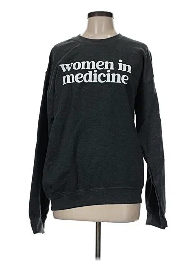 Pre-owned Assorted Brands Sweatshirt In Gray