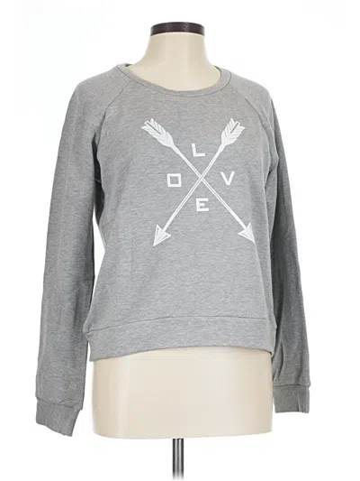 Pre-owned Assorted Brands Sweatshirt In Gray