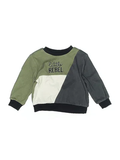 Pre-owned Assorted Brands Kids' Sweatshirt In Green