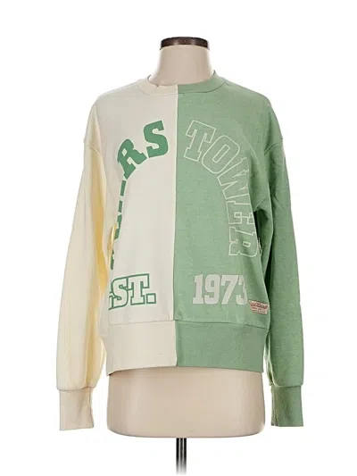 Pre-owned Assorted Brands Sweatshirt In Green