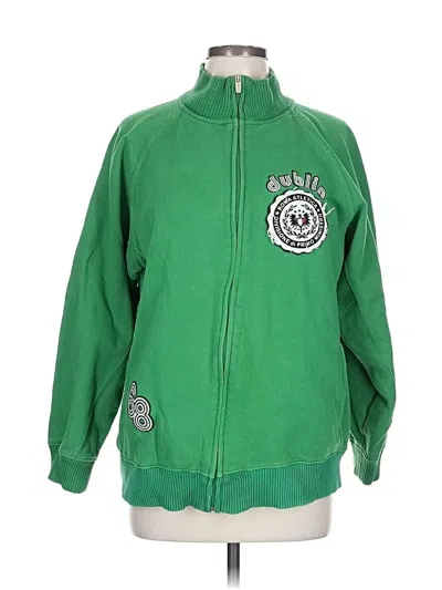 Pre-owned Assorted Brands Sweatshirt In Green