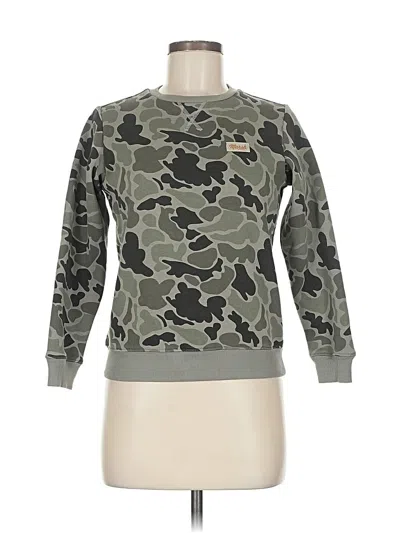 Pre-owned Assorted Brands Sweatshirt In Green