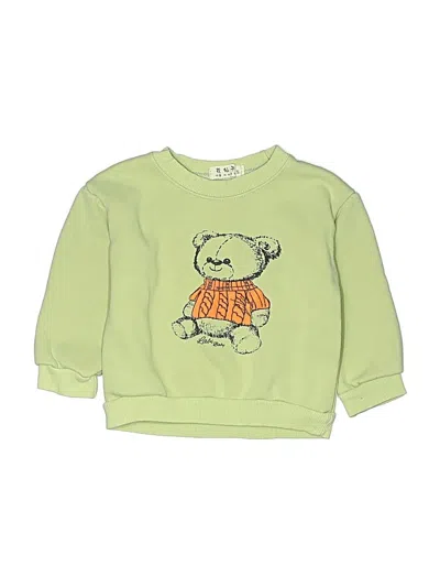 Pre-owned Assorted Brands Kids' Sweatshirt In Green