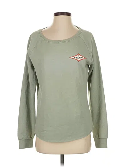 Pre-owned Assorted Brands Sweatshirt In Green