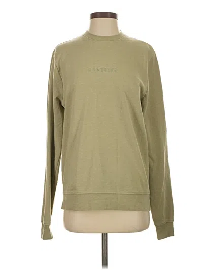 Pre-owned Assorted Brands Sweatshirt In Green