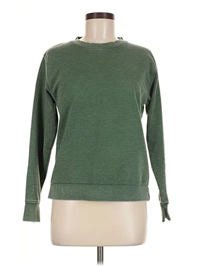 Pre-owned Assorted Brands Sweatshirt In Green