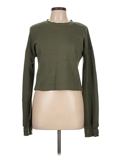 Pre-owned Assorted Brands Sweatshirt In Green