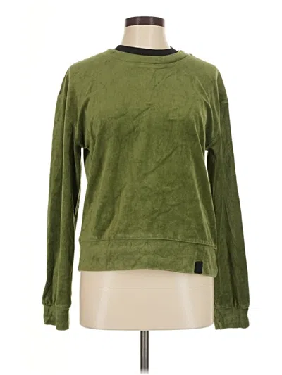 Pre-owned Assorted Brands Sweatshirt In Green