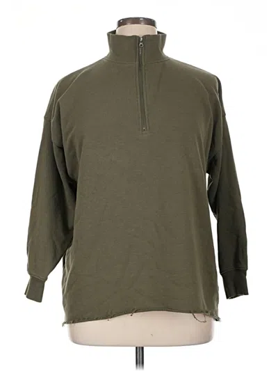 Pre-owned Assorted Brands Sweatshirt In Green