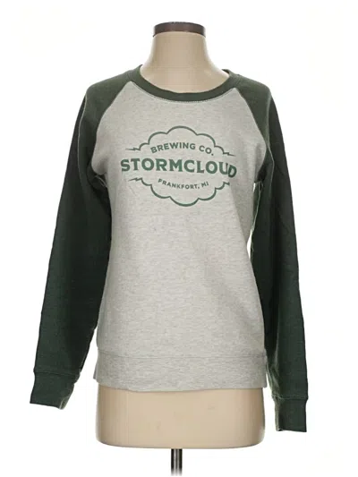 Pre-owned Assorted Brands Sweatshirt In Green