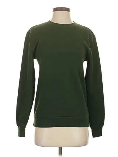 Pre-owned Assorted Brands Sweatshirt In Green