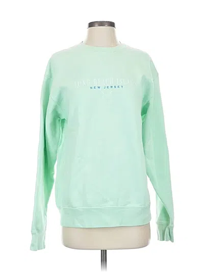 Pre-owned Assorted Brands Sweatshirt In Green