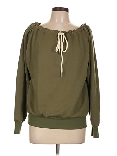 Pre-owned Assorted Brands Sweatshirt In Green