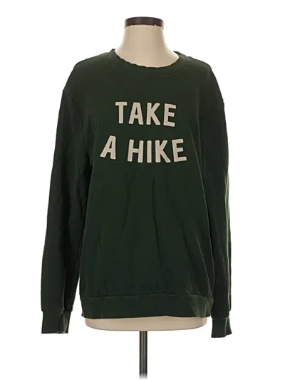 Pre-owned Assorted Brands Sweatshirt In Green