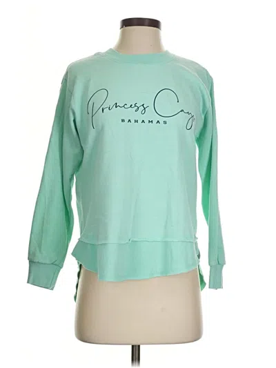 Pre-owned Assorted Brands Sweatshirt In Green