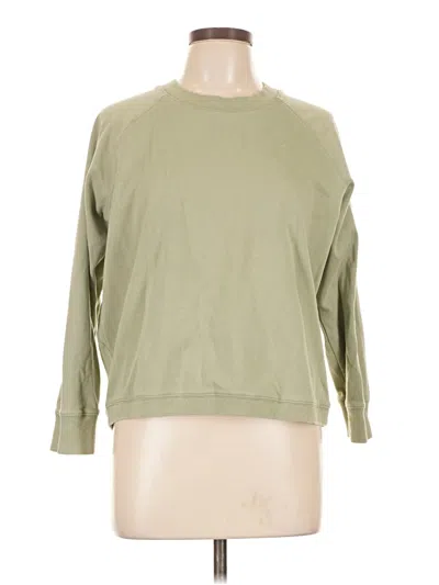 Pre-owned Assorted Brands Sweatshirt In Green