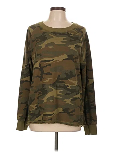 Pre-owned Assorted Brands Sweatshirt In Green