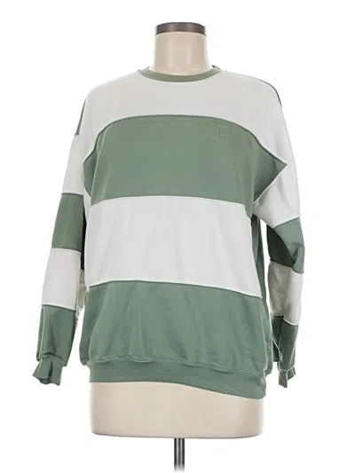 Pre-owned Assorted Brands Sweatshirt In Green