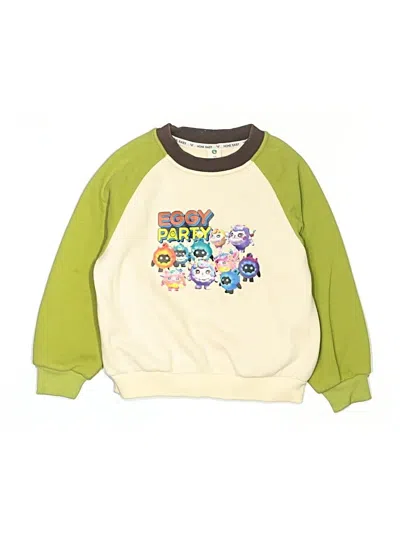 Pre-owned Assorted Brands Kids' Sweatshirt In Green