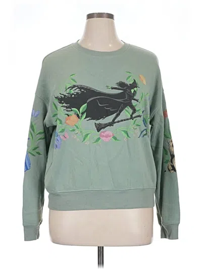 Pre-owned Assorted Brands Sweatshirt In Green