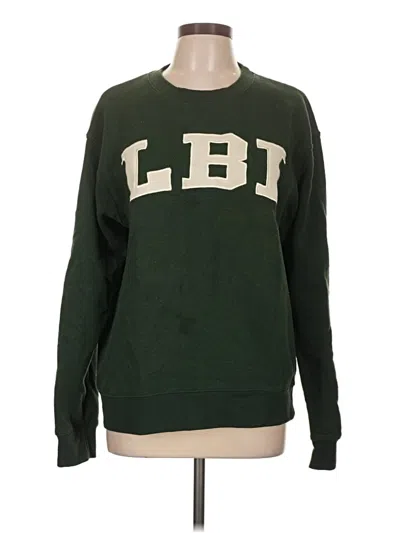 Pre-owned Assorted Brands Sweatshirt In Green