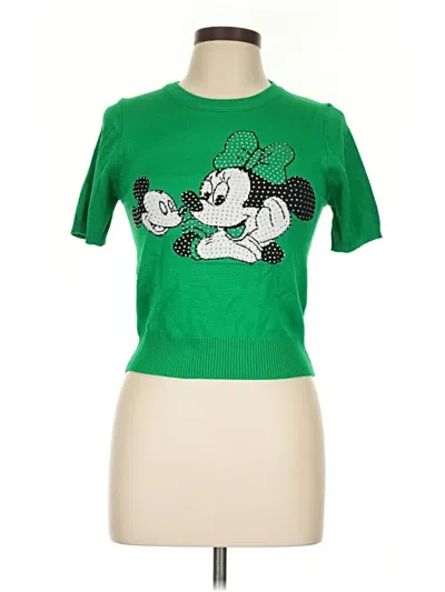 Pre-owned Assorted Brands Sweatshirt In Green