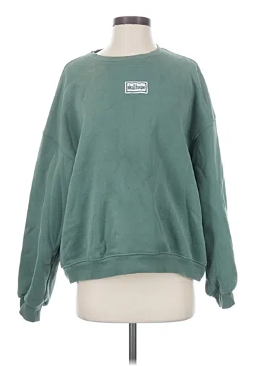 Pre-owned Assorted Brands Sweatshirt In Green
